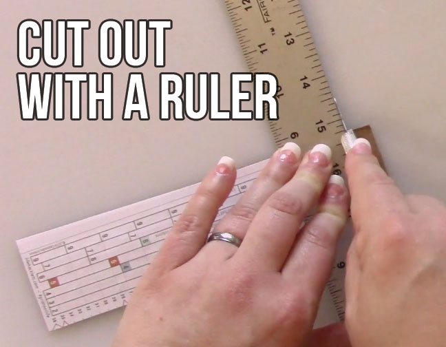 Cut Out With A Ruler Cut Out With A Ruler