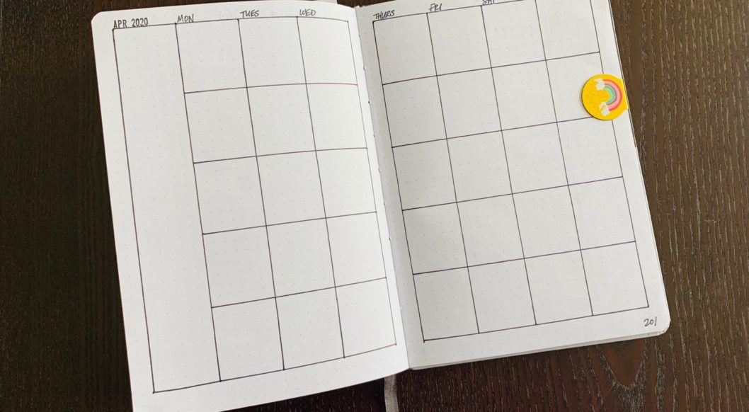 Monthly Planner Layout